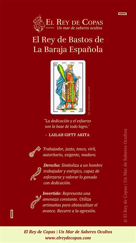 rey de bastos baraja espaola|Significado del Rey de Bastos: Descubre todo Barajas españolas